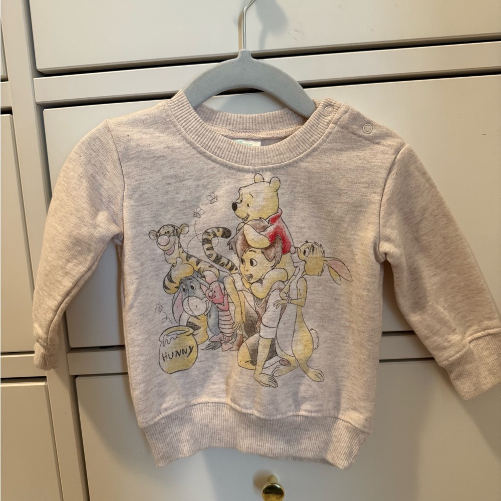 Disney Kids Sweatshirt with Pooh and Friends - Light Beige